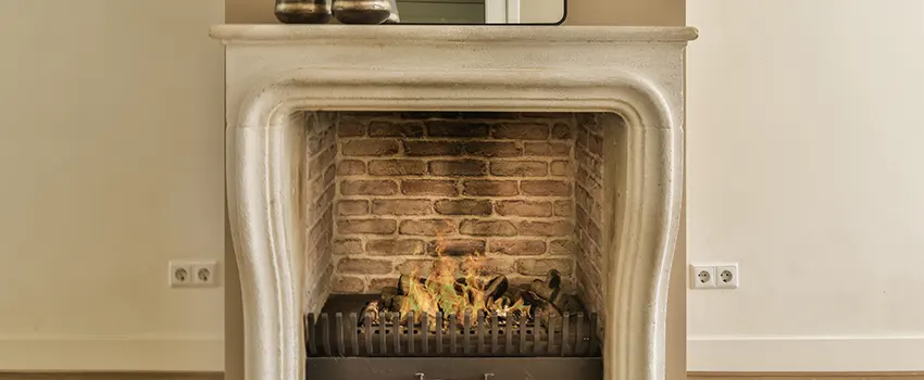 Vintage-style Fireplace Redesign in Avenel, New Jersey