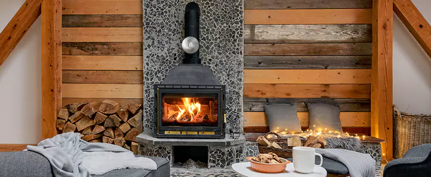 Thelin Hearth Products Direct Vent Gas Stove Fireplace Inspection in Avenel, New Jersey